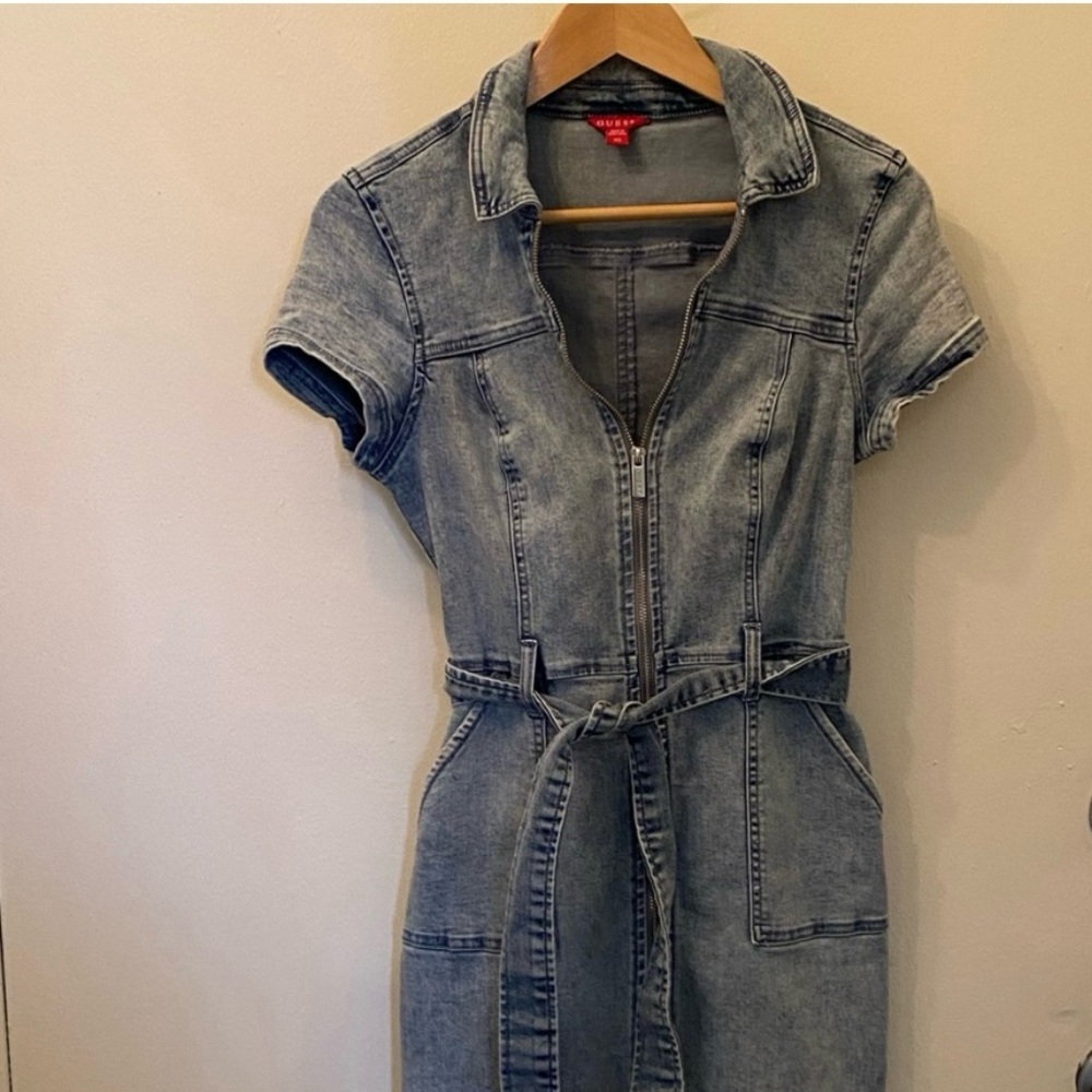 Vintage GUESS denim mini dress